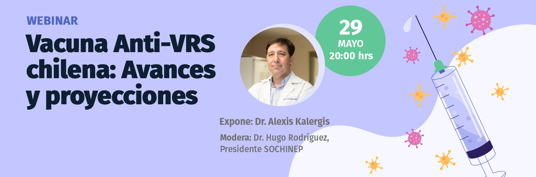 Webinar Vacuna Anti-VRS chilena: Avances y proyecciones