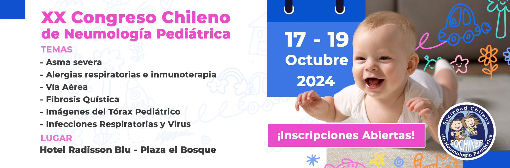 XX Congreso Chileno de Neumolog&iacute;a Pedi&aacute;trica