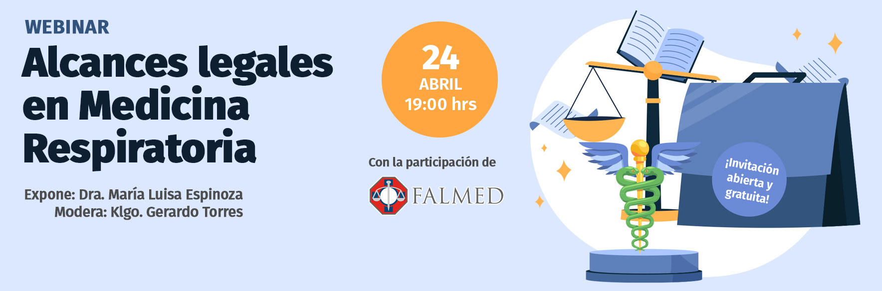 Webinar Alcances legales en Medicina Respiratoria